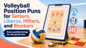 Volleyball Position Puns for Setters, Liberos, Hitters, and Blockers