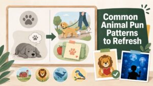 Common Animal Pun Patterns to Refresh