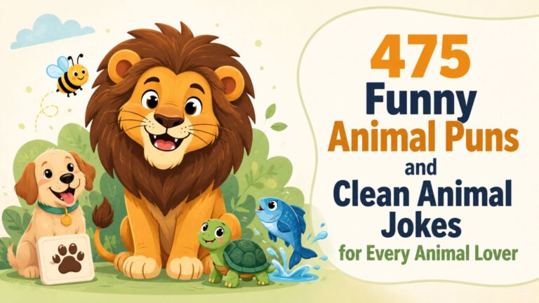 475 Best Animal Puns, Jokes, Captions, and One-Liners
