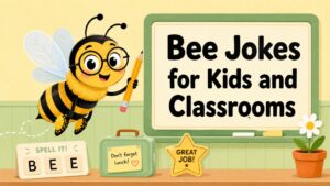 Bee Jokes for Kids and Classrooms