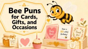Bee Puns for Cards, Gifts, and Occasions