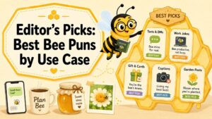 Editor’s Picks: Best Bee Puns by Use Case