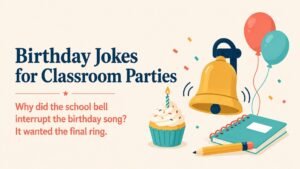 Birthday Puns and Jokes for Kids and Classroom Parties