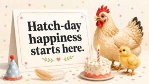 Birthday Chicken Puns and Card Lines
