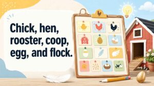 Chicken Pun Word Bank