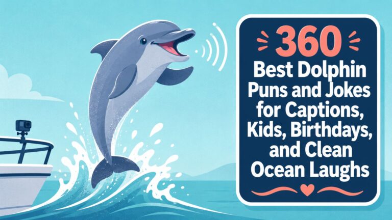 360 Best Dolphin Puns and Jokes for Captions, Kids, Birthdays, and Clean Ocean Laughs