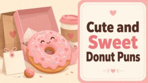 Cute and Sweet Donut Puns