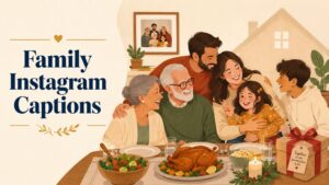Family Instagram Captions