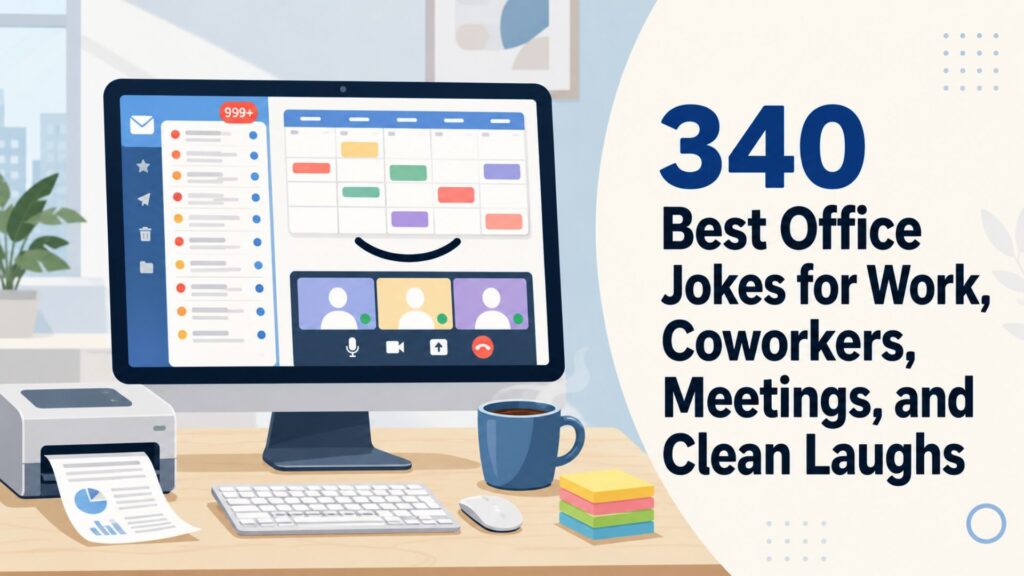 340 Best Office Jokes for Work, Coworkers, Meetings, and Clean Laughs