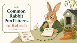 Common Rabbit Pun Patterns to Refresh