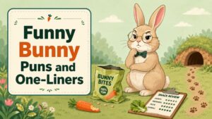 Funny Bunny Puns and One-Liners