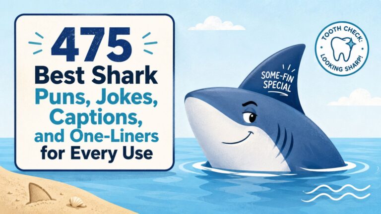 475 Best Shark Puns, Jokes, Captions, and One-Liners for Every Use