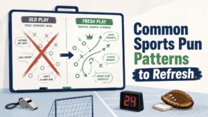 Common Sports Pun Patterns to Refresh