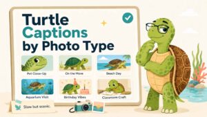 Turtle Captions by Photo Type