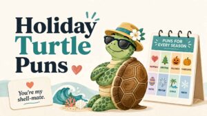 Holiday Turtle Puns