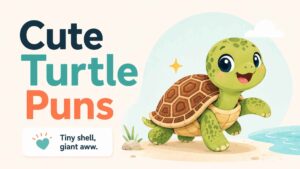 Cute Turtle Puns