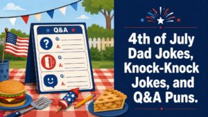 4th of July Dad Jokes, Knock-Knock Jokes, and Q&A Puns