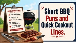 Short BBQ Puns and Quick Cookout Lines