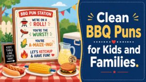 Clean BBQ Puns for Kids and Families