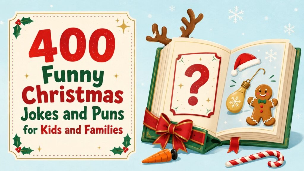 400 Funny Christmas Jokes and Puns for Kids and Families