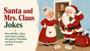 Christmas Jokes and Puns by Holiday Character and Theme
Santa and Mrs. Claus Jokes