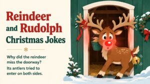 Reindeer and Rudolph Christmas Jokes