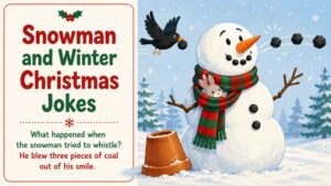 Snowman and Winter Christmas Jokes