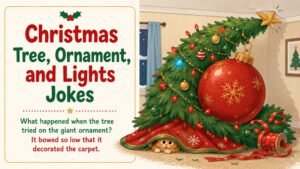 Christmas Tree, Ornament, and Lights Jokes