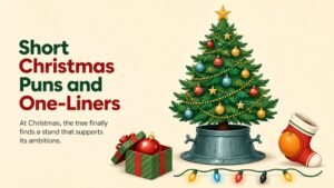Short Christmas Puns and One-Liners