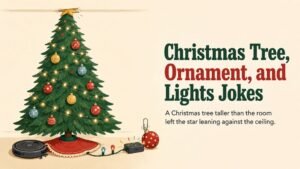 Christmas Tree, Ornament, and Lights Jokes