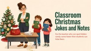 Classroom Christmas Jokes and Notes