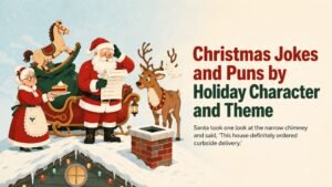 Christmas Jokes and Puns by Holiday Character and Theme