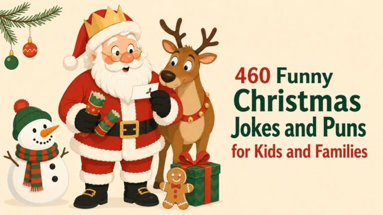 460 Funny Christmas Jokes and Puns for Kids and Families