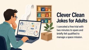 Clever Clean Jokes for Adults