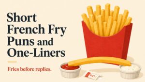 Short French Fry Puns and One-Liners
