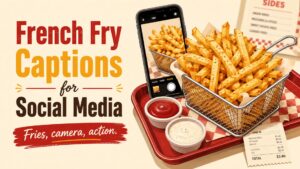 French Fry Captions for Social Media