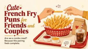 Cute French Fry Puns for Friends and Couples