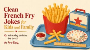 Clean French Fry Jokes for Kids and Family