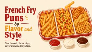 French Fry Puns by Flavor and Style