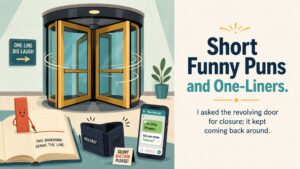 Short Funny Puns and One-Liners