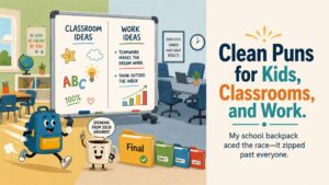 Clean Puns for Kids, Classrooms, and Work