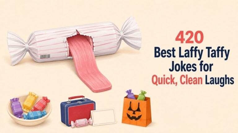 420 Best Laffy Taffy Jokes for Quick, Clean Laughs