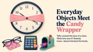 Everyday Objects Meet the Candy Wrapper