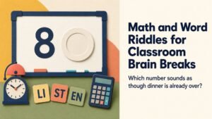 Math and Word Riddles for Classroom Brain Breaks
