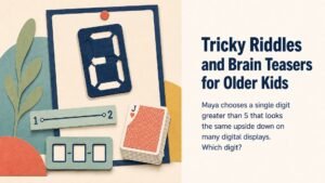 Tricky Riddles and Brain Teasers for Older Kids