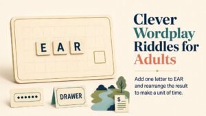 Clever Wordplay Riddles for Adults