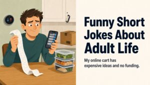 Funny Short Jokes About Adult Life