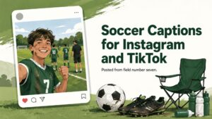 Soccer Captions for Instagram and TikTok