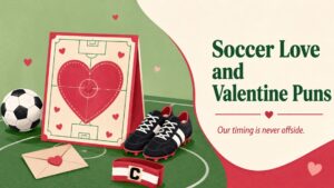 Soccer Love and Valentine Puns