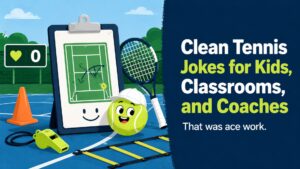 Clean Tennis Jokes for Kids, Classrooms, and Coaches